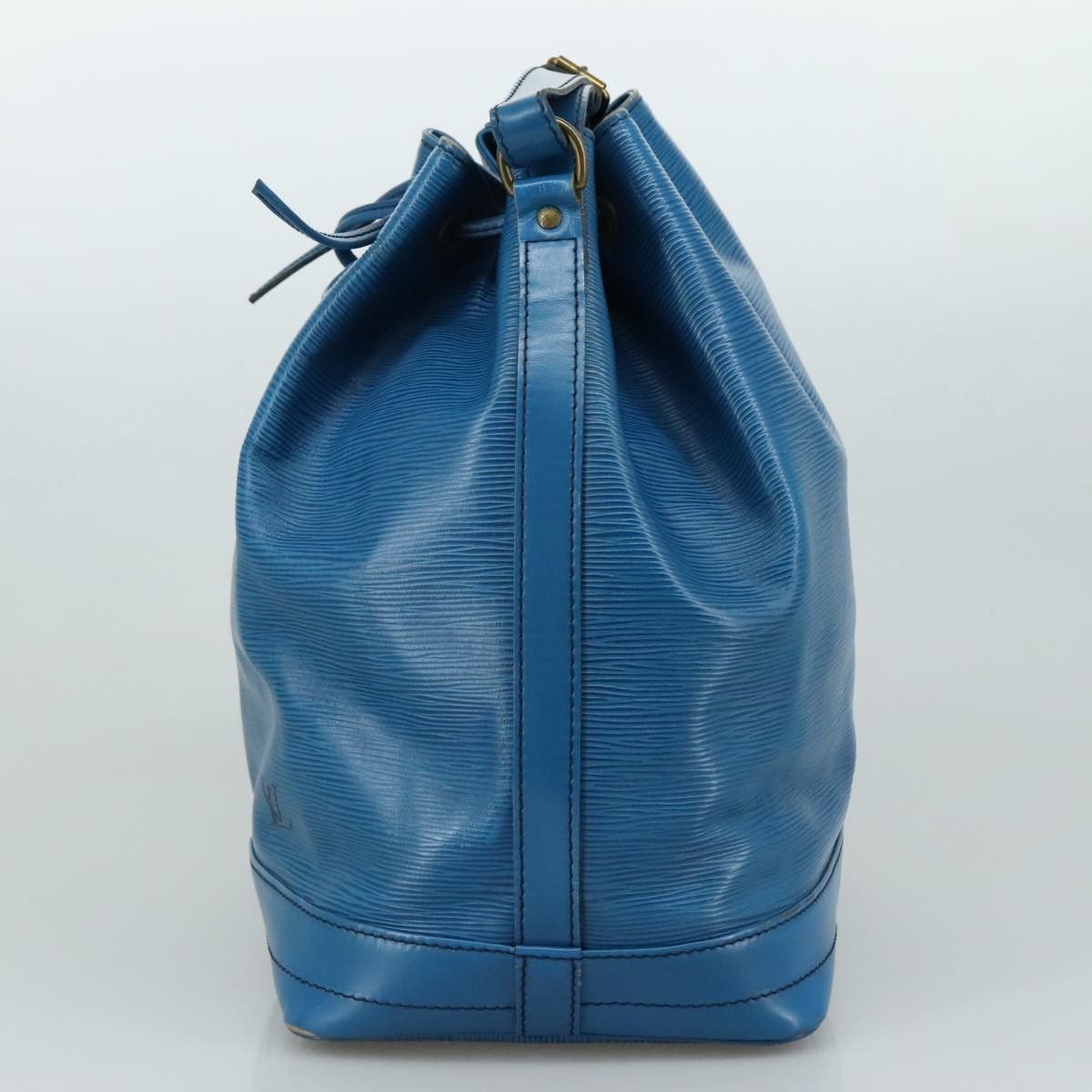 Louis Vuitton Noe Blue Leather Shoulder Bag (Pre-Owned) Size ONE SIZE - 4 Thumbnail