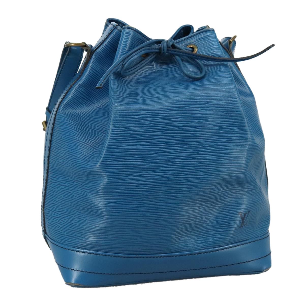 Louis Vuitton Noe Blue Leather Shoulder Bag (Pre-Owned) Size ONE SIZE - 16 Thumbnail