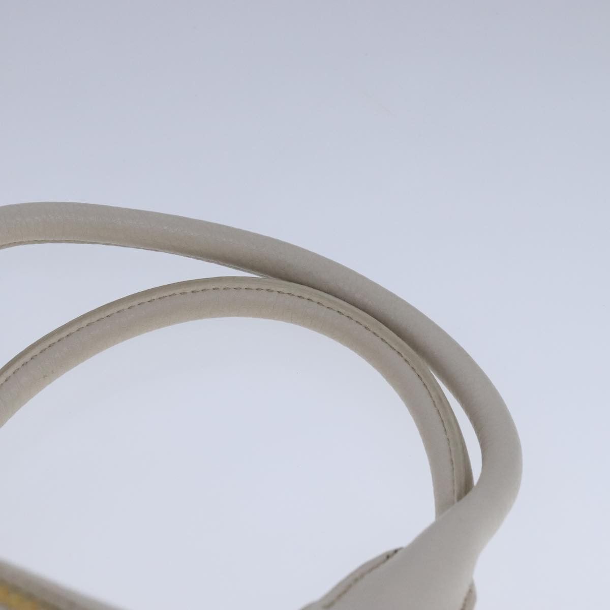 Prada Vitello White Leather Handbag (Pre-Owned) Size ONE SIZE - 6 Thumbnail