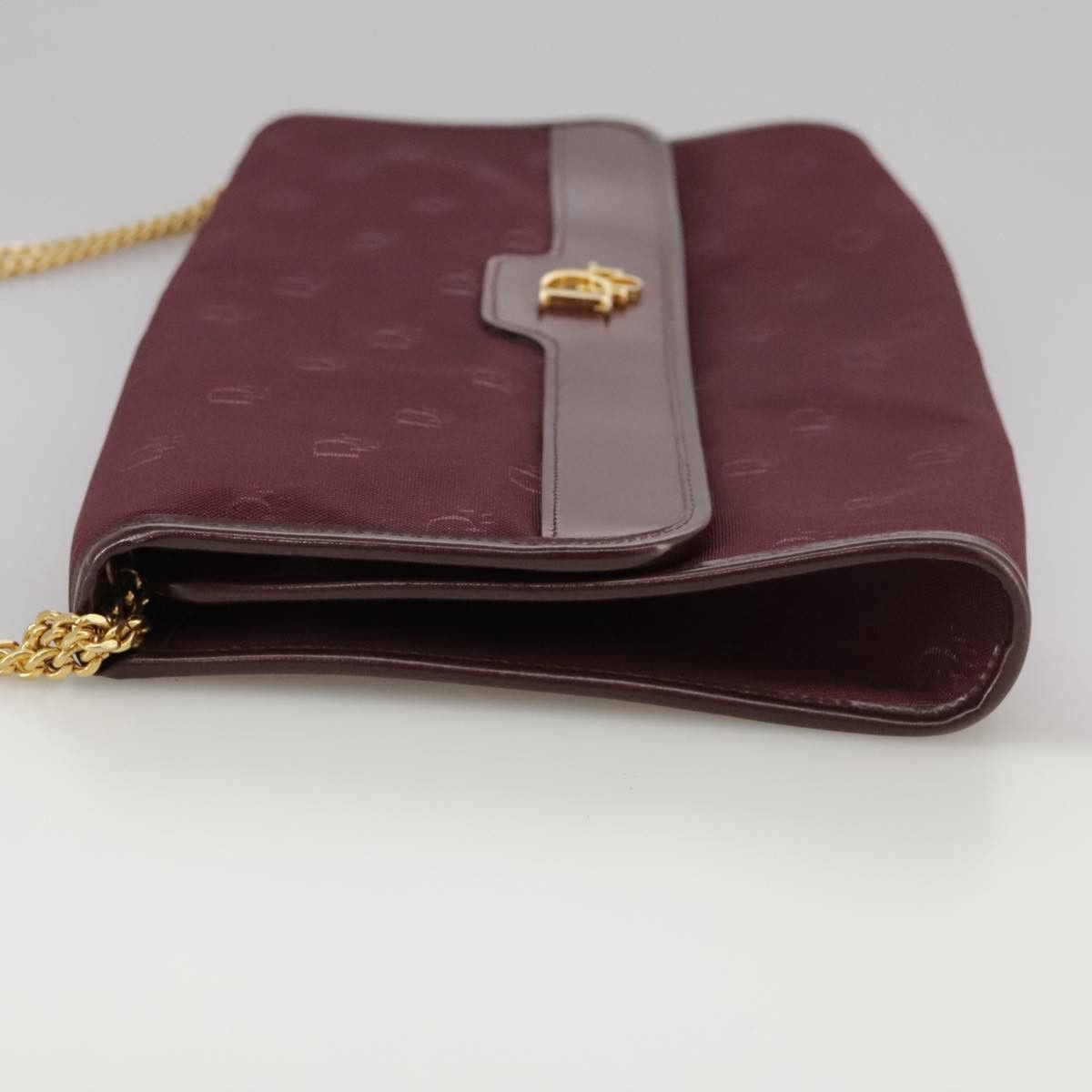 Dior Burgundy Synthetic Shoulder Bag (Pre-Owned) Size ONE SIZE - 4 Thumbnail