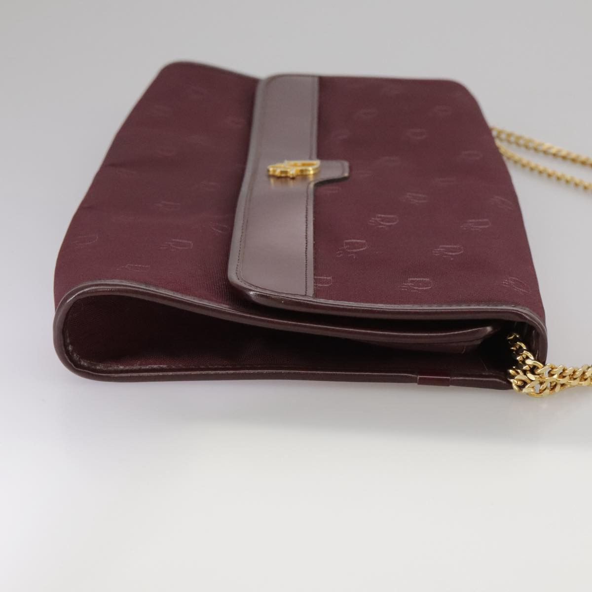 Dior Burgundy Synthetic Shoulder Bag (Pre-Owned) Size ONE SIZE - 5 Thumbnail