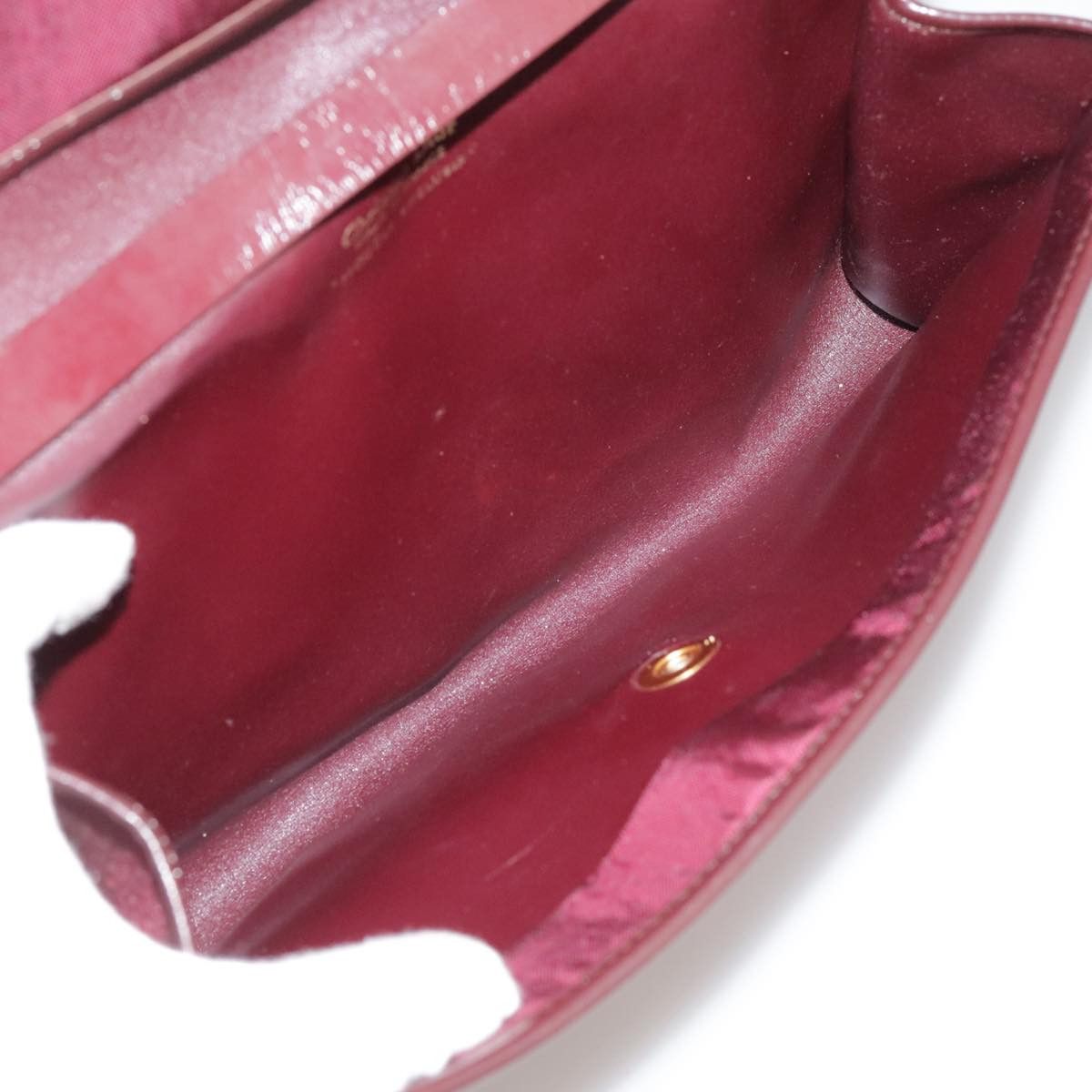 Dior Burgundy Synthetic Shoulder Bag (Pre-Owned) Size ONE SIZE - 18 Thumbnail