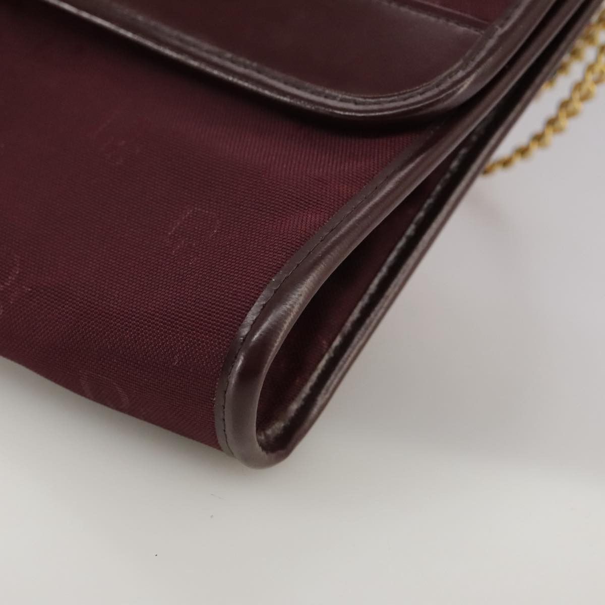 Dior Burgundy Synthetic Shoulder Bag (Pre-Owned) Size ONE SIZE - 10 Thumbnail