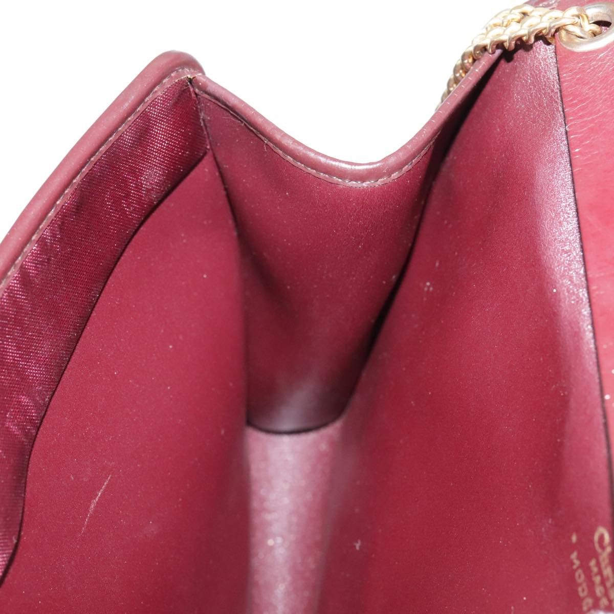 Dior Burgundy Synthetic Shoulder Bag (Pre-Owned) Size ONE SIZE - 12 Thumbnail