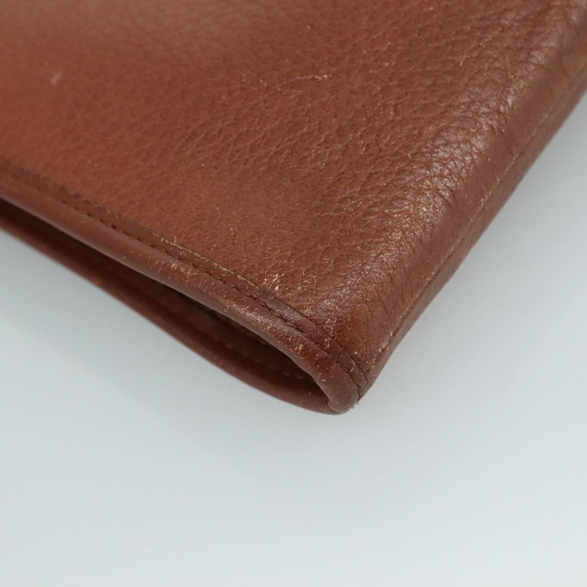 Burberry Brown Leather Clutch Bag (Pre-Owned) Size ONE SIZE - 8 Thumbnail