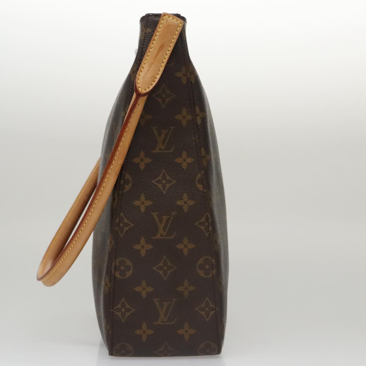 Louis Vuitton Looping Gm Brown Canvas Shoulder Bag (Pre-Owned) Size ONE SIZE - 3 Thumbnail