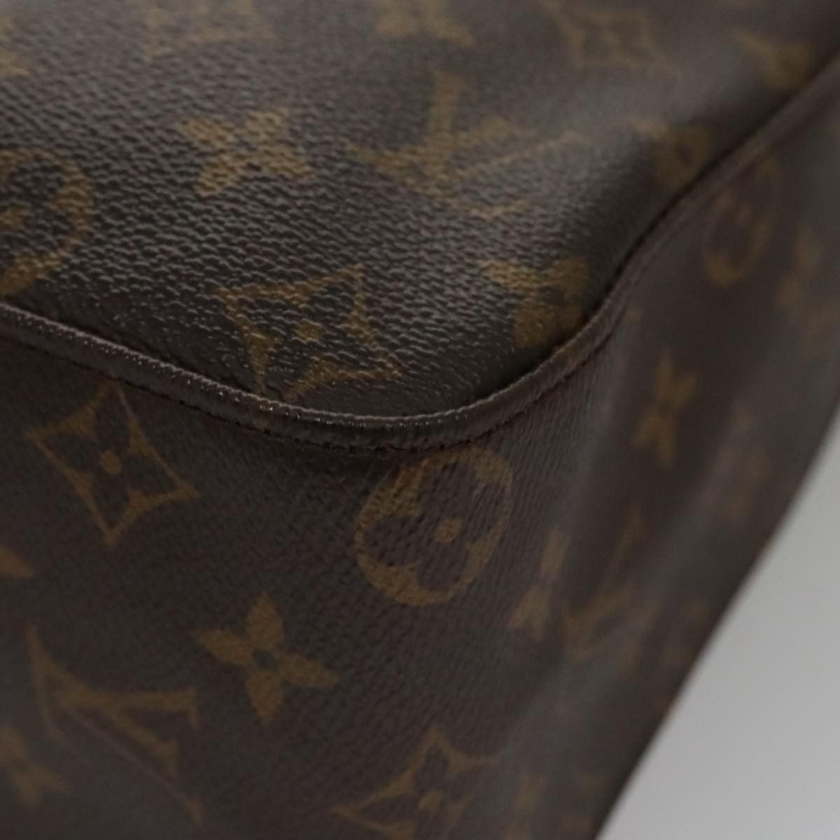 Louis Vuitton Looping Gm Brown Canvas Shoulder Bag (Pre-Owned) Size ONE SIZE - 10 Thumbnail