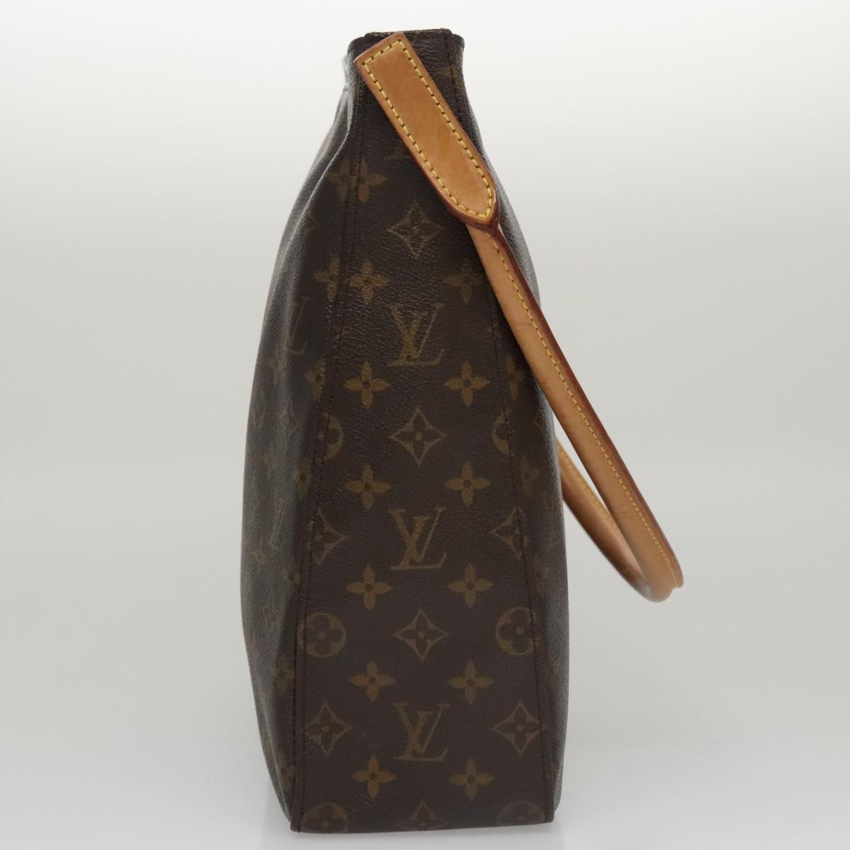 Louis Vuitton Looping Gm Brown Canvas Shoulder Bag (Pre-Owned) Size ONE SIZE - 4 Thumbnail