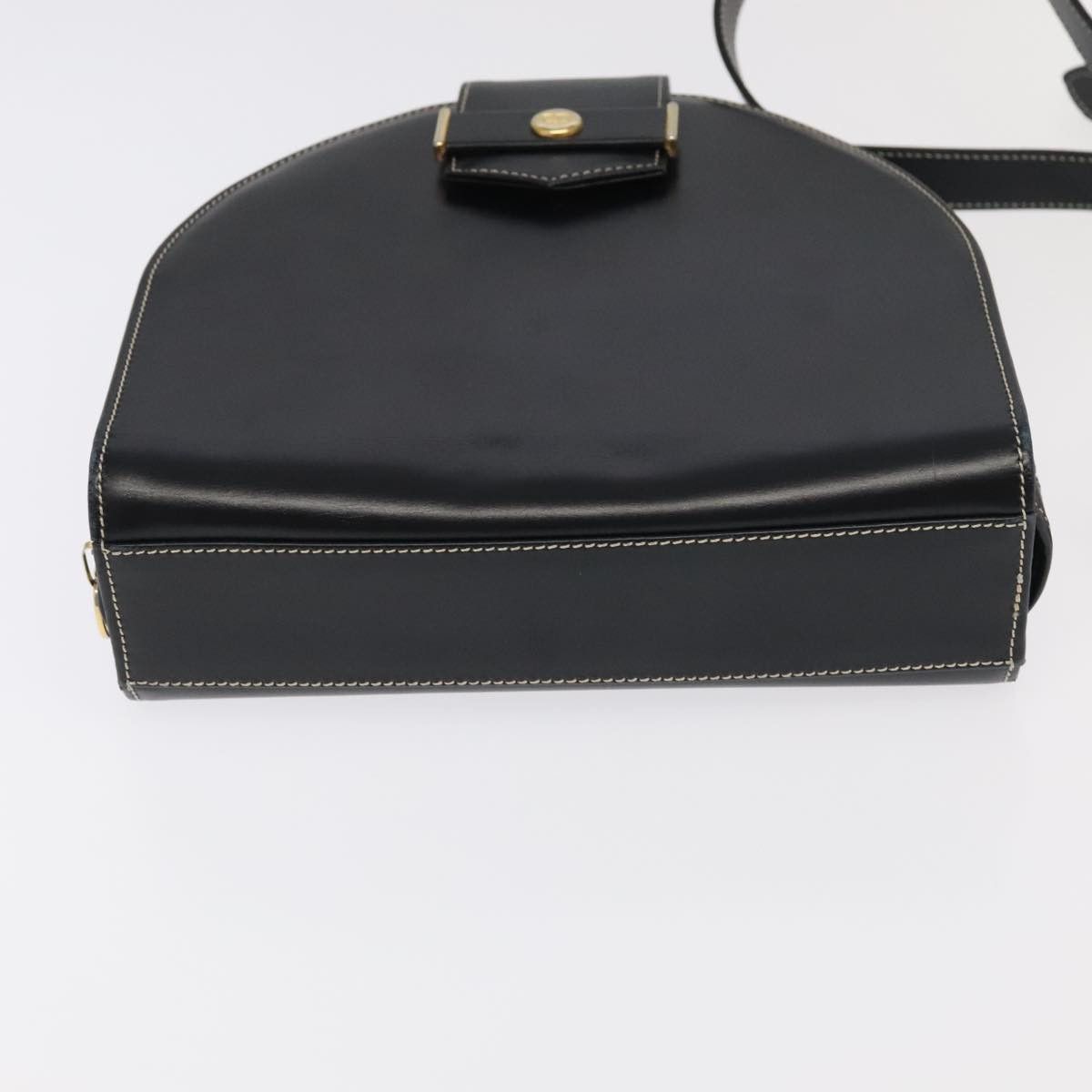 Dior Cd Black Leather Shoulder Bag (Pre-Owned) Size ONE SIZE - 9 Thumbnail