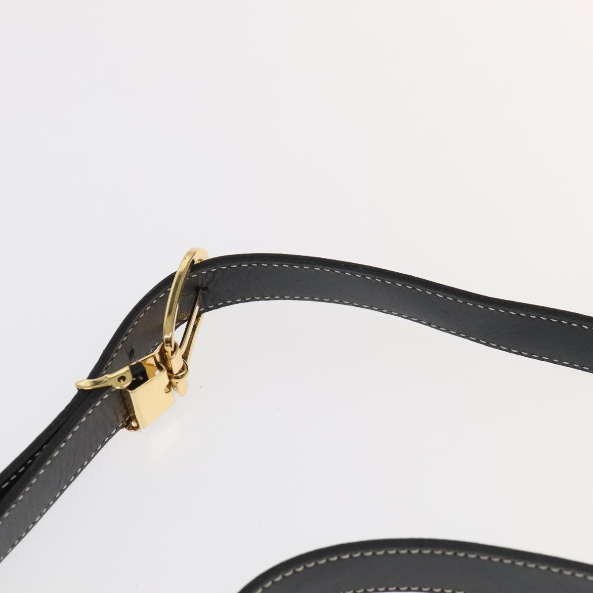 Dior Cd Black Leather Shoulder Bag (Pre-Owned) Size ONE SIZE - 8 Thumbnail