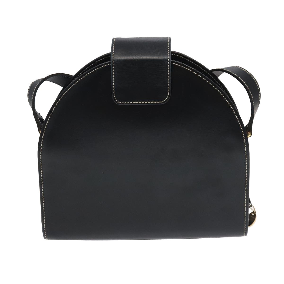 Dior Cd Black Leather Shoulder Bag (Pre-Owned) Size ONE SIZE - 2 Thumbnail