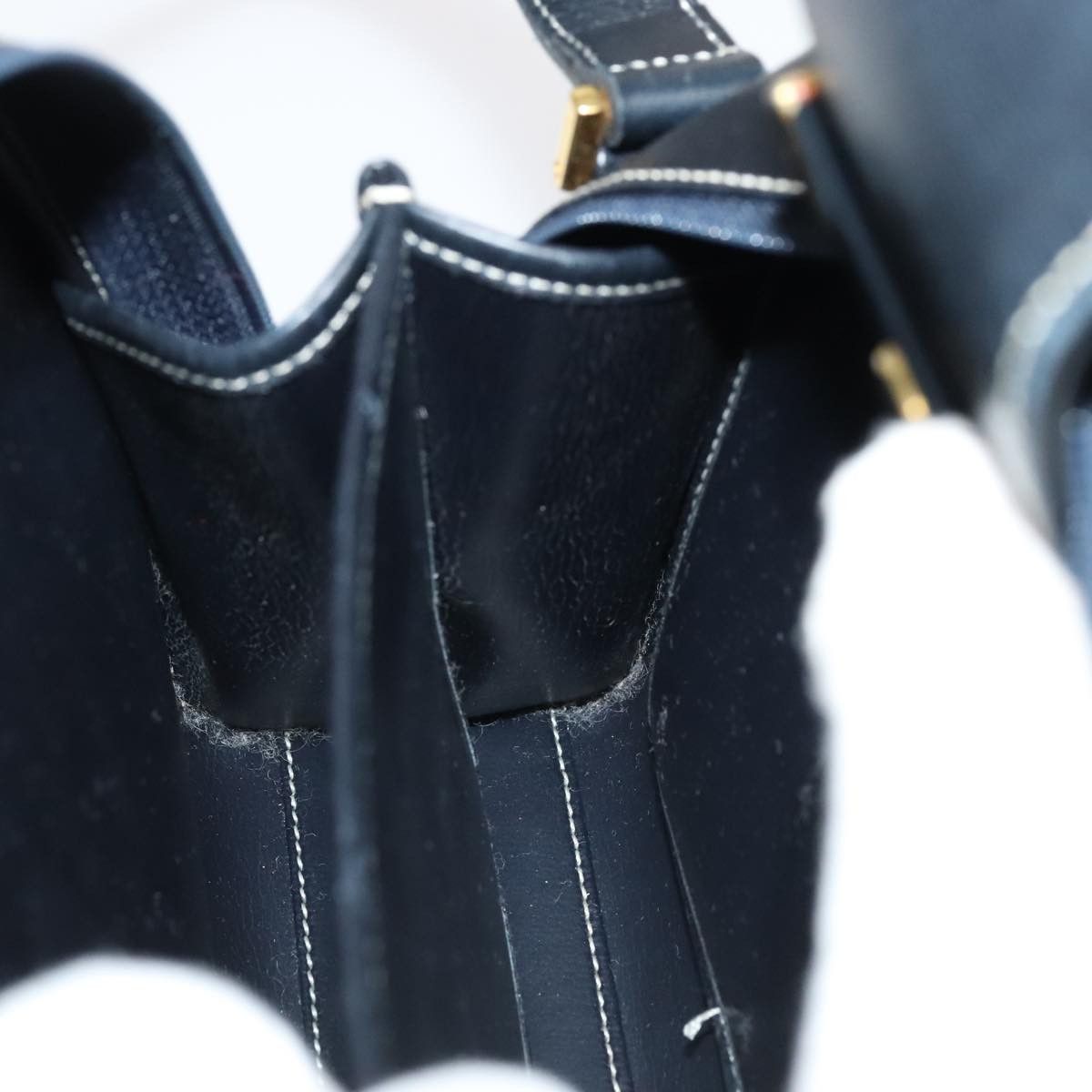 Dior Cd Black Leather Shoulder Bag (Pre-Owned) Size ONE SIZE - 17 Thumbnail