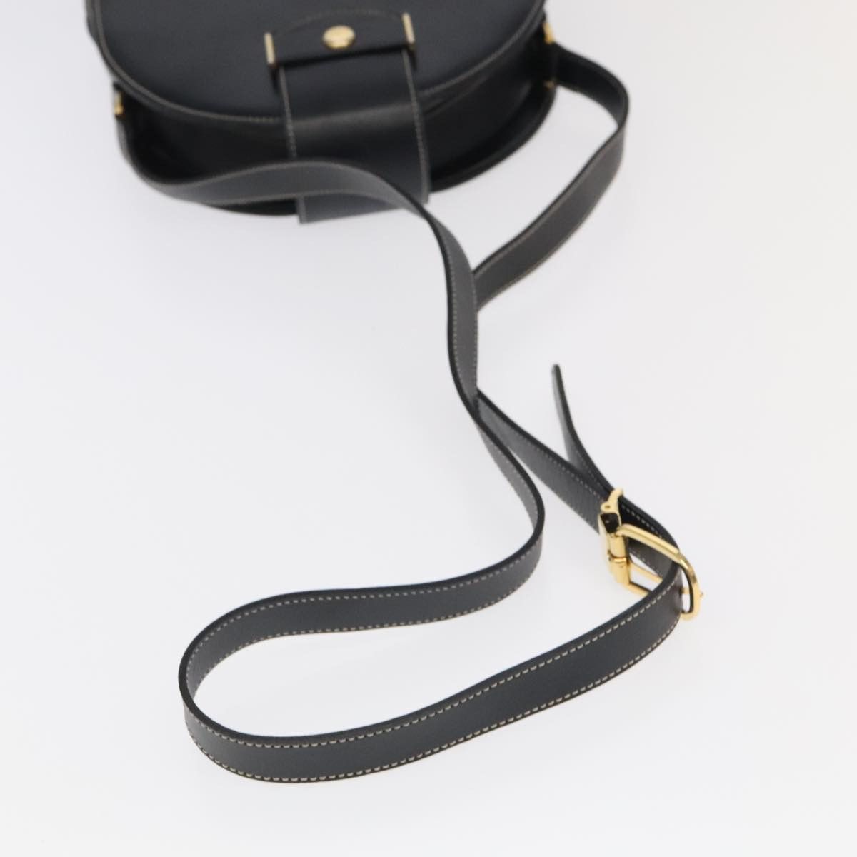 Dior Cd Black Leather Shoulder Bag (Pre-Owned) Size ONE SIZE - 7 Thumbnail