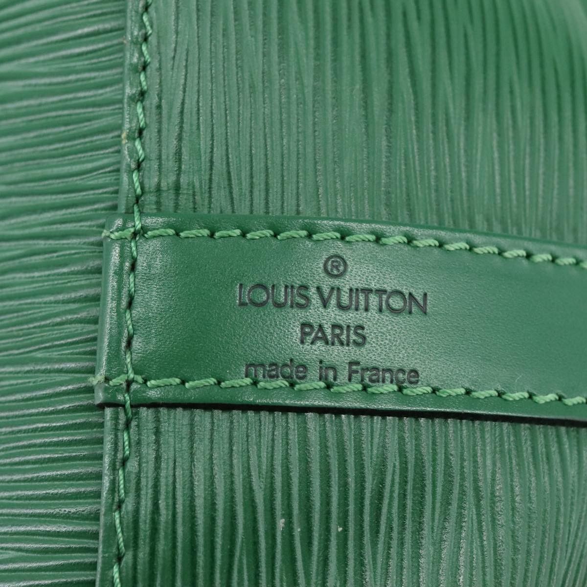 Louis Vuitton Noé Green Leather Shoulder Bag (Pre-Owned) Size ONE SIZE - 10 Thumbnail