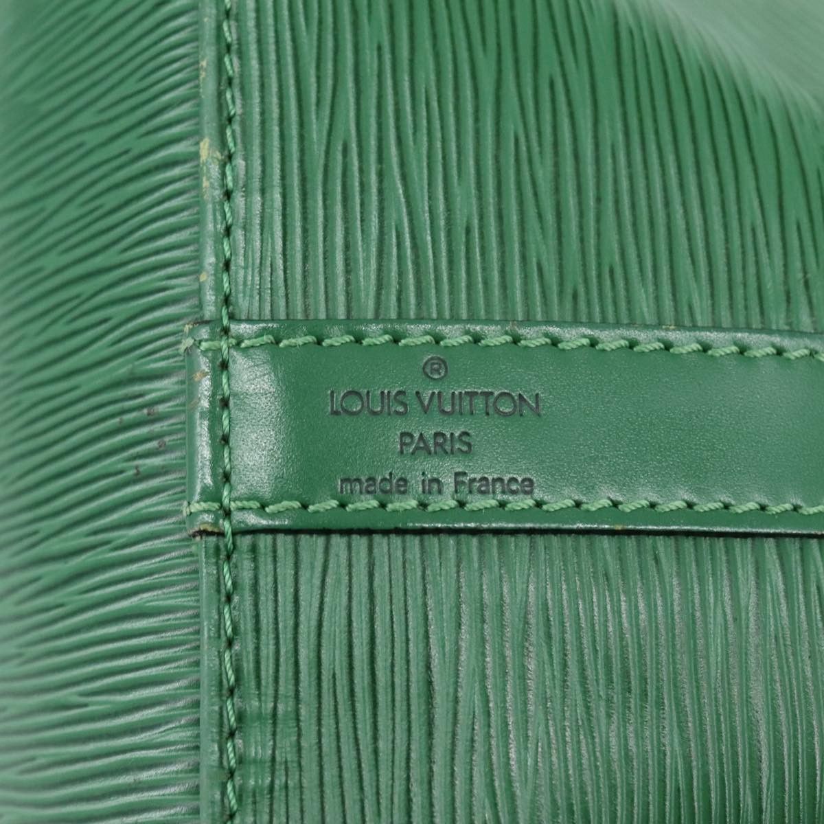 Louis Vuitton Petit Noé Green Leather Shoulder Bag (Pre-Owned) Size ONE SIZE - 14 Thumbnail