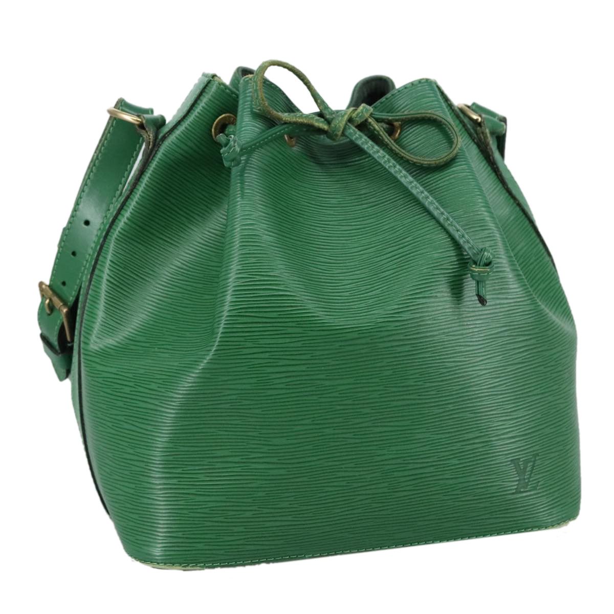 Louis Vuitton Petit Noé Green Leather Shoulder Bag (Pre-Owned) Size ONE SIZE - 17 Thumbnail