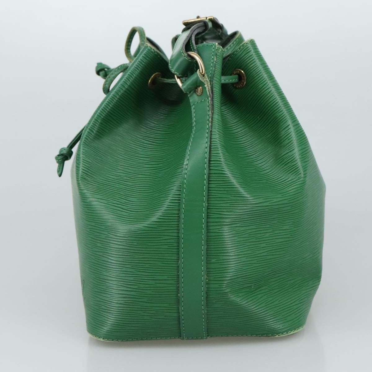 Louis Vuitton Petit Noé Green Leather Shoulder Bag (Pre-Owned) Size ONE SIZE - 4 Thumbnail