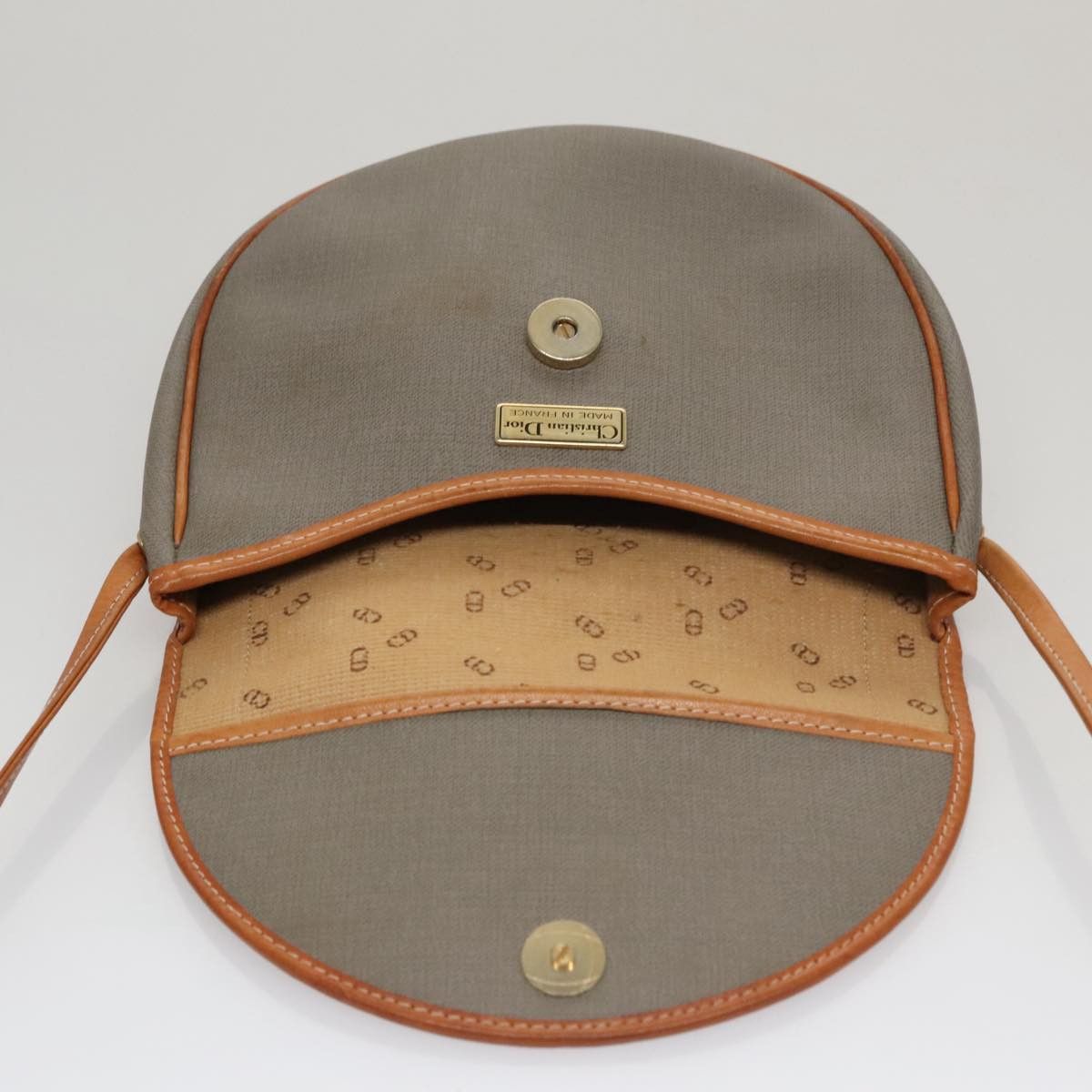 Dior Grey Leather Shoulder Bag (Pre-Owned) Size ONE SIZE - 18 Thumbnail