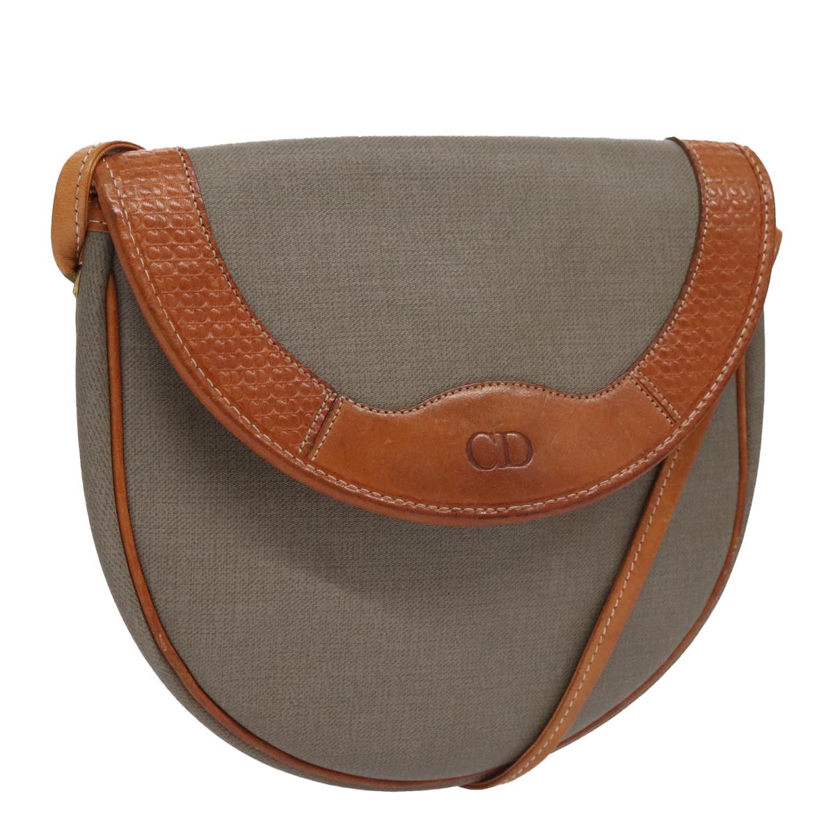 Dior Grey Leather Shoulder Bag (Pre-Owned) Size ONE SIZE - 15 Thumbnail
