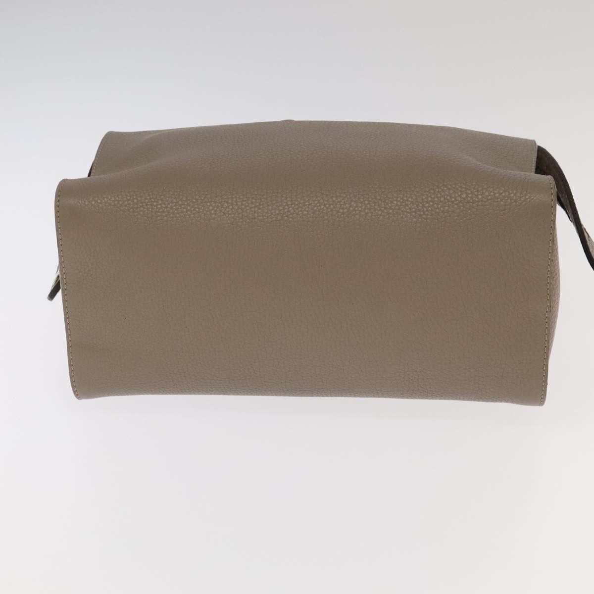 Fendi Lei Selleria Beige Leather Handbag (Pre-Owned) Size ONE SIZE - 8 Thumbnail