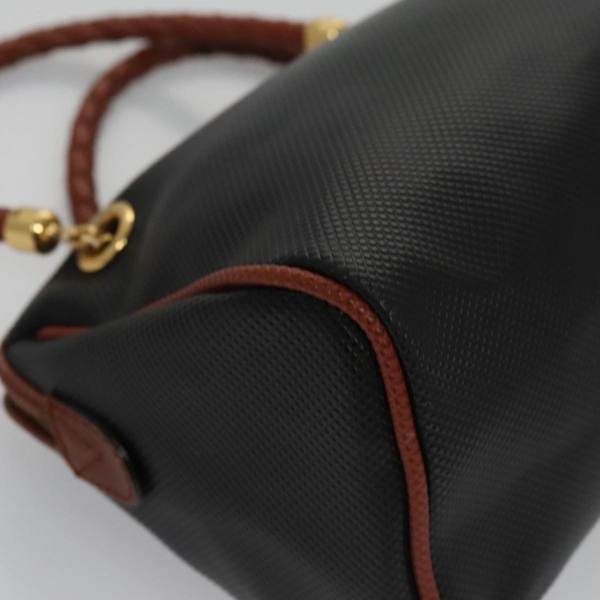 Bottega Veneta -- Black Canvas Handbag (Pre-Owned) Size ONE SIZE - 9 Thumbnail