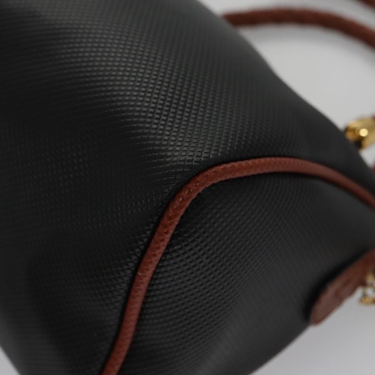 Bottega Veneta -- Black Canvas Handbag (Pre-Owned) Size ONE SIZE - 10 Thumbnail