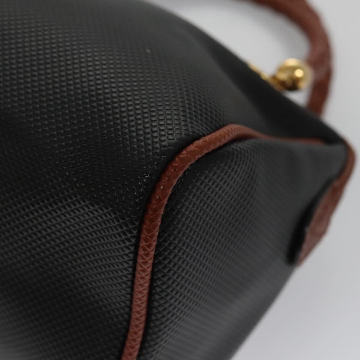 Bottega Veneta -- Black Canvas Handbag (Pre-Owned) Size ONE SIZE - 12 Thumbnail