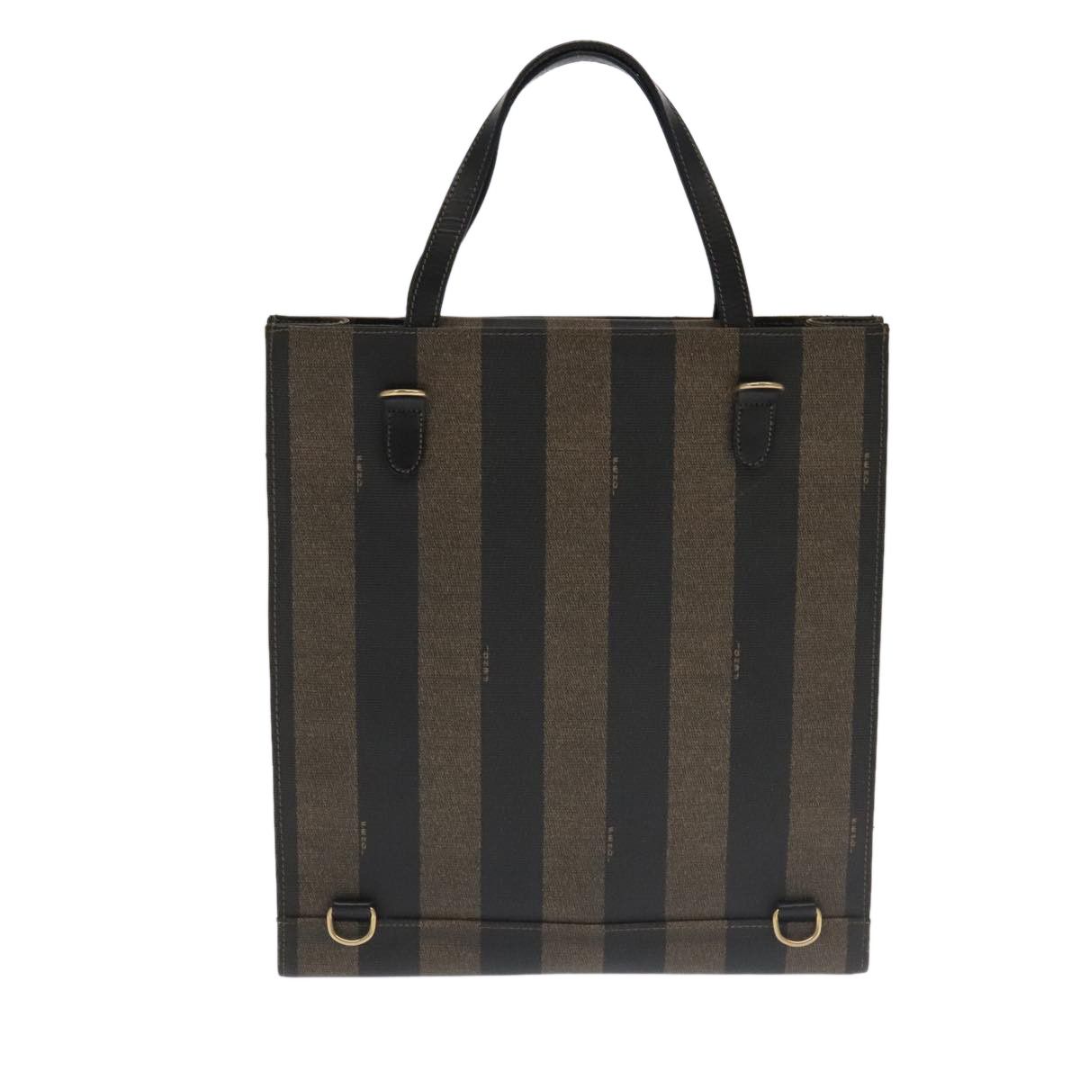 Fendi Pecan Brown Canvas Tote Bag (Pre-Owned) Size ONE SIZE - 2 Thumbnail