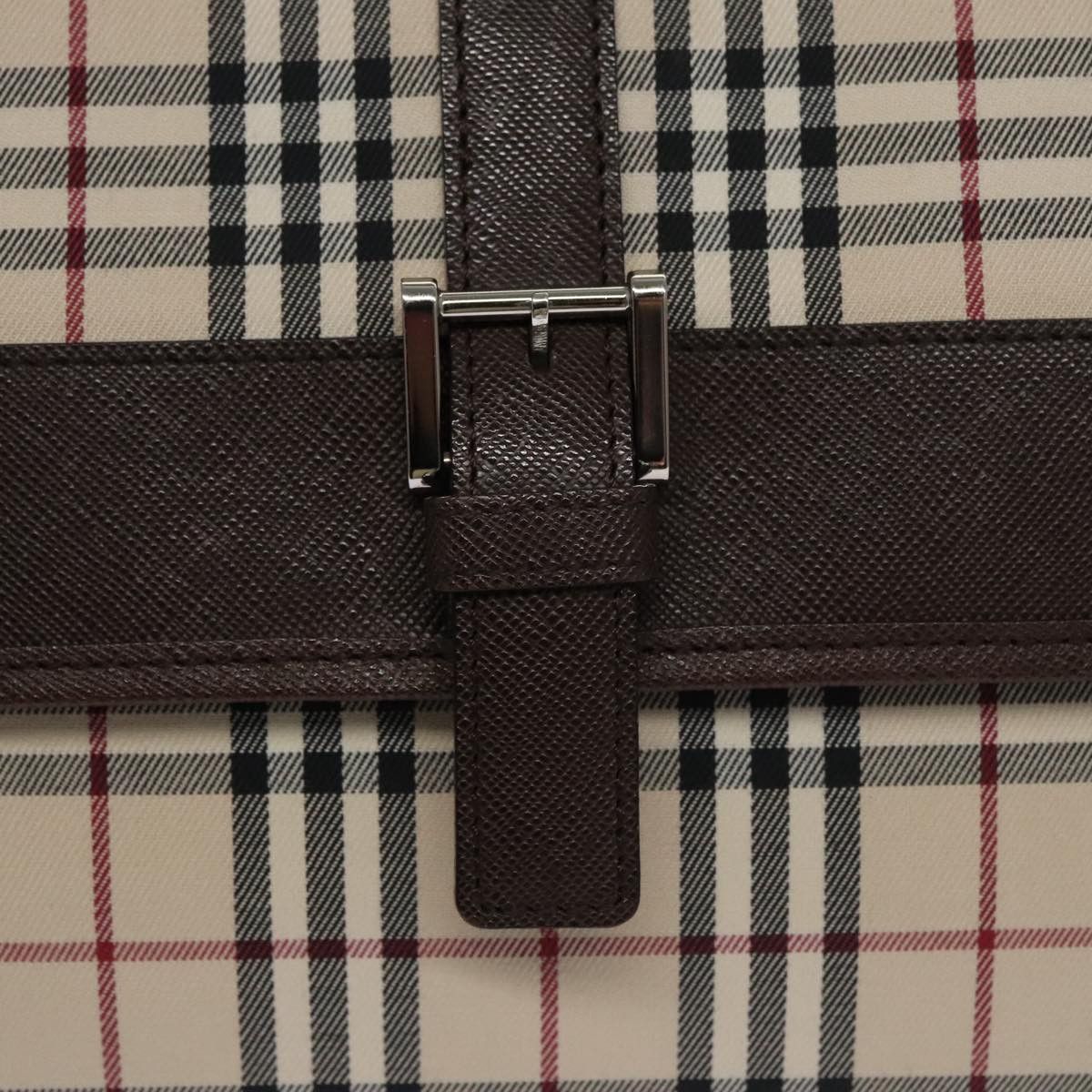 Burberry Nova Check Beige Canvas Shoulder Bag (Pre-Owned) Size ONE SIZE - 17 Thumbnail