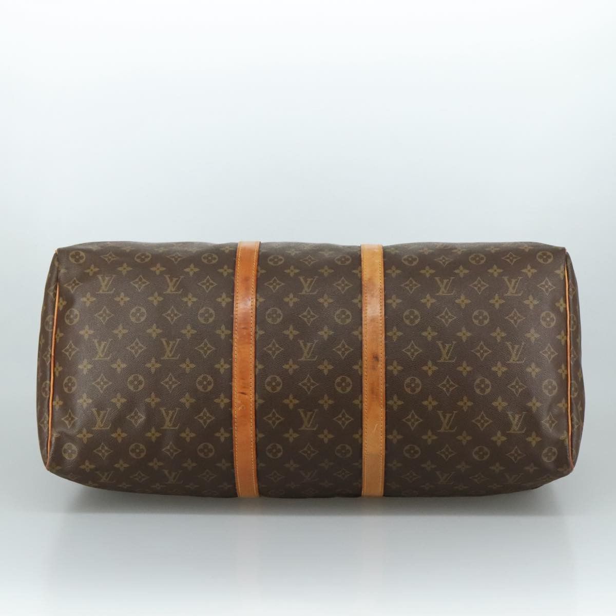 Louis Vuitton Keepall 60 Brown Canvas Travel Bag (Pre-Owned) Size ONE SIZE - 5 Thumbnail