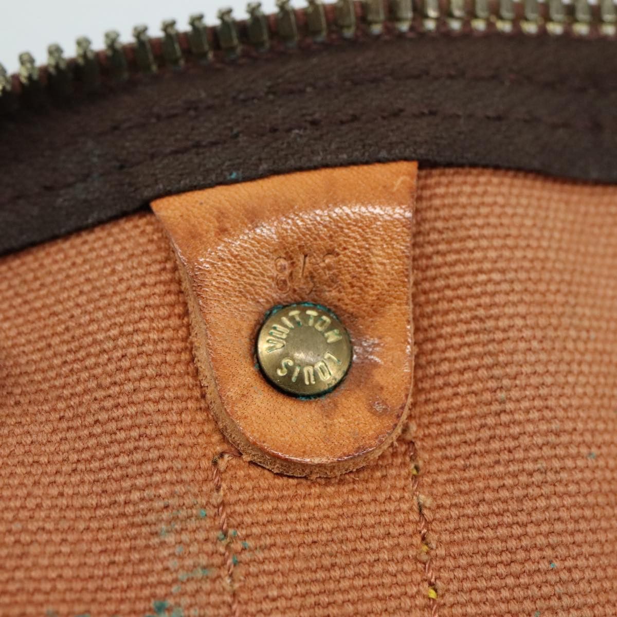 Louis Vuitton Keepall 60 Brown Canvas Travel Bag (Pre-Owned) Size ONE SIZE - 10 Thumbnail