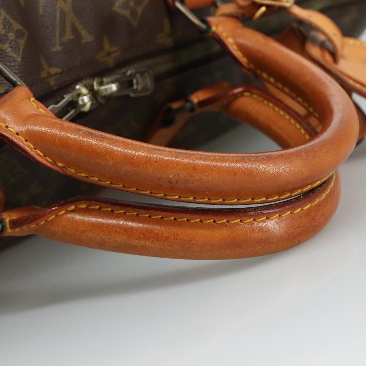Louis Vuitton Keepall 60 Brown Canvas Travel Bag (Pre-Owned) Size ONE SIZE - 4 Thumbnail