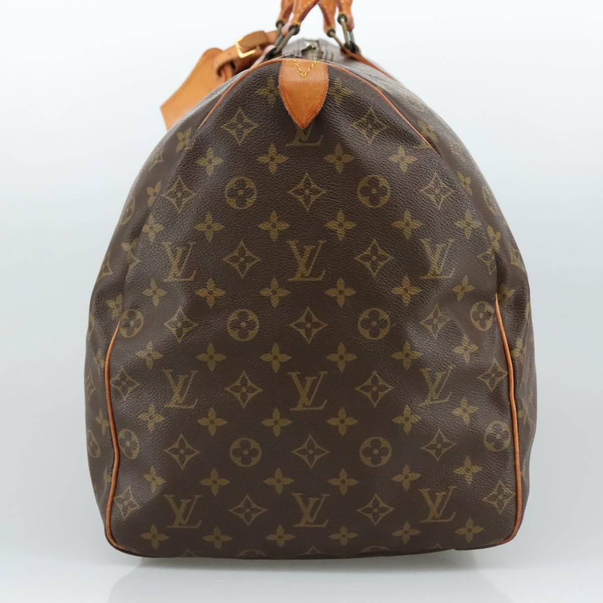 Louis Vuitton Keepall 60 Brown Canvas Travel Bag (Pre-Owned) Size ONE SIZE - 15 Thumbnail
