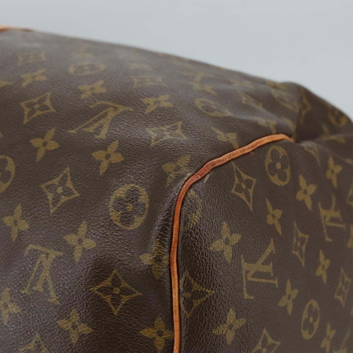 Louis Vuitton Keepall 60 Brown Canvas Travel Bag (Pre-Owned) Size ONE SIZE - 19 Thumbnail