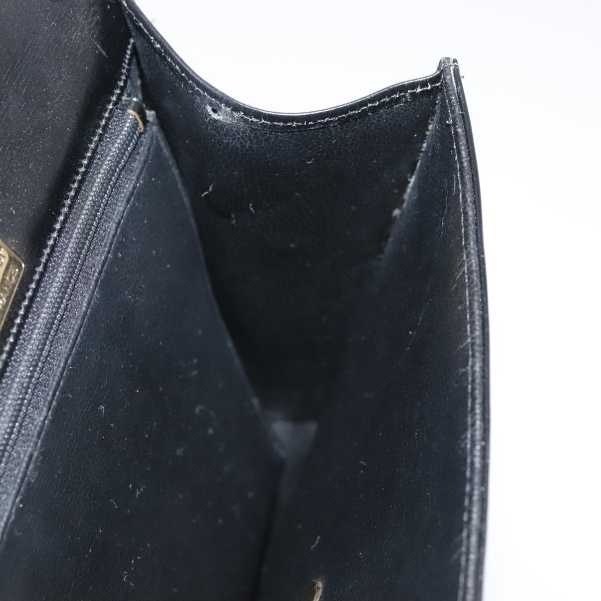 Dior -- Black Leather Handbag (Pre-Owned) Size ONE SIZE - 18 Thumbnail