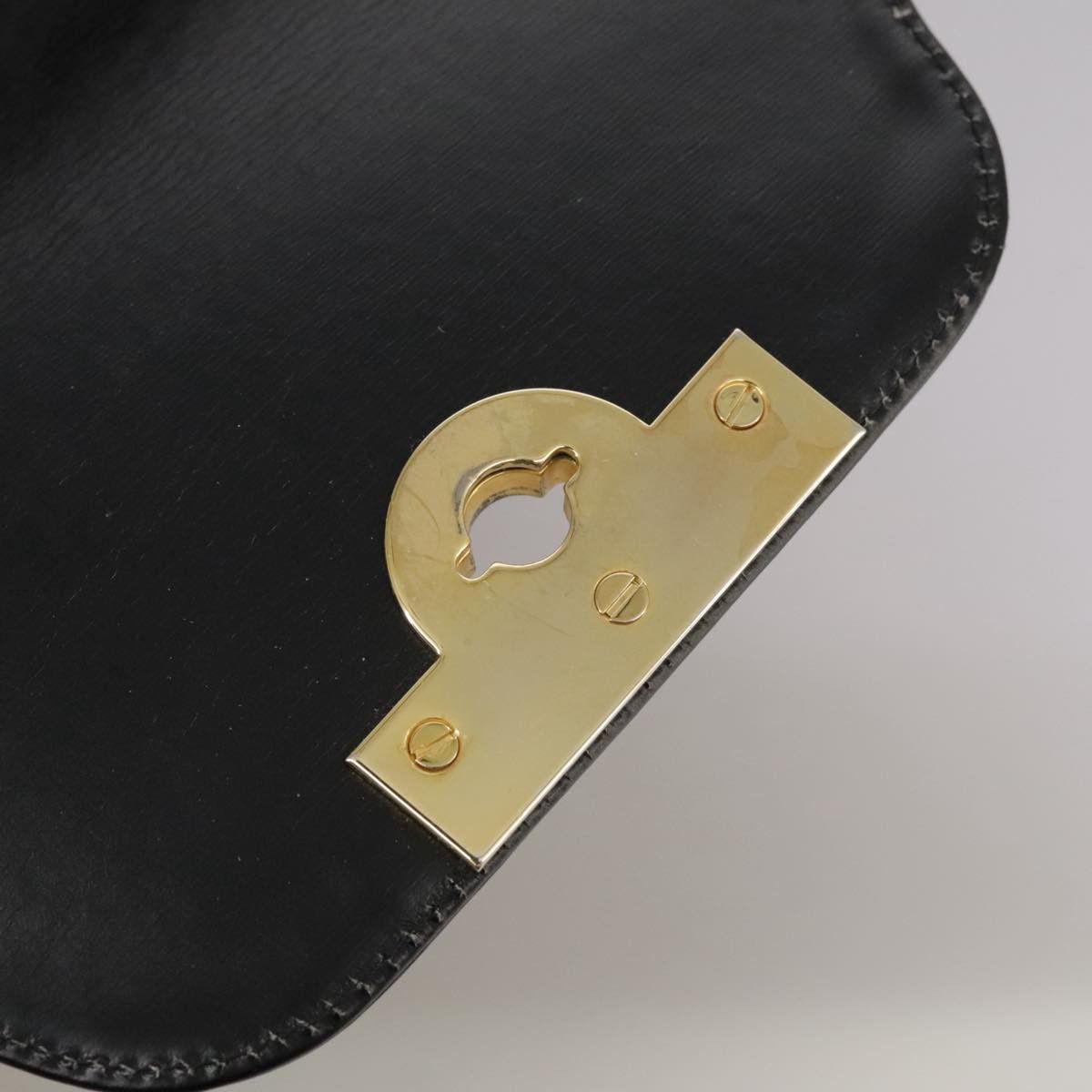 Dior -- Black Leather Handbag (Pre-Owned) Size ONE SIZE - 16 Thumbnail