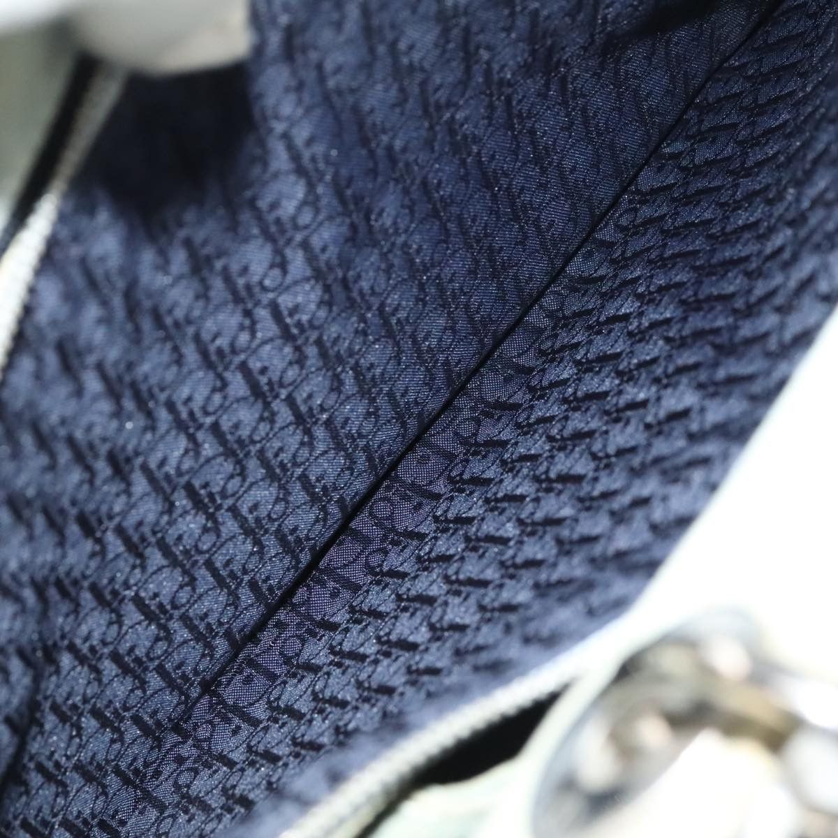 Dior Cannage Lady Blue Canvas Handbag (Pre-Owned) Size ONE SIZE - 19 Thumbnail