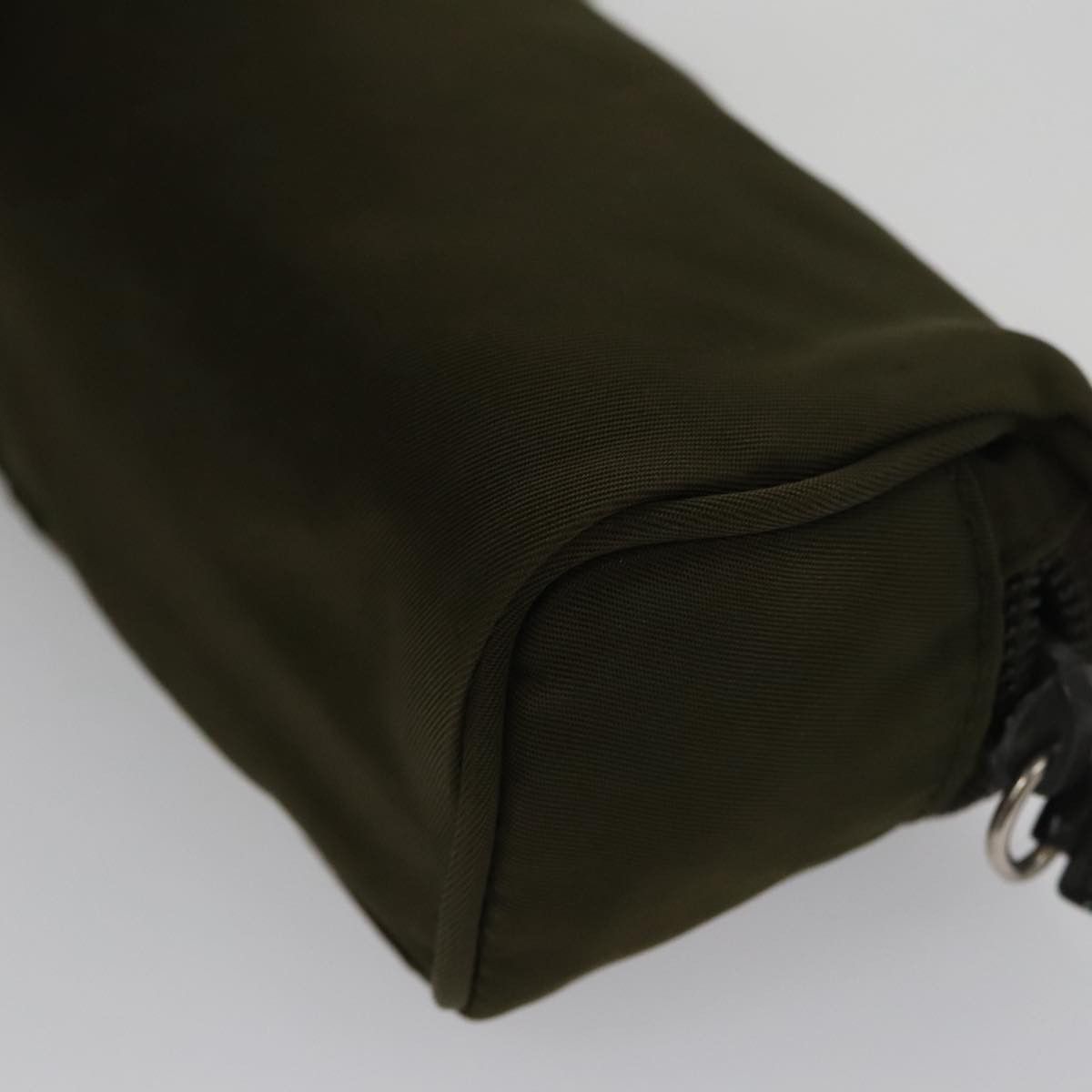 Prada Re-Nylon Khaki Synthetic Clutch Bag (Pre-Owned) Size ONE SIZE - 8 Thumbnail
