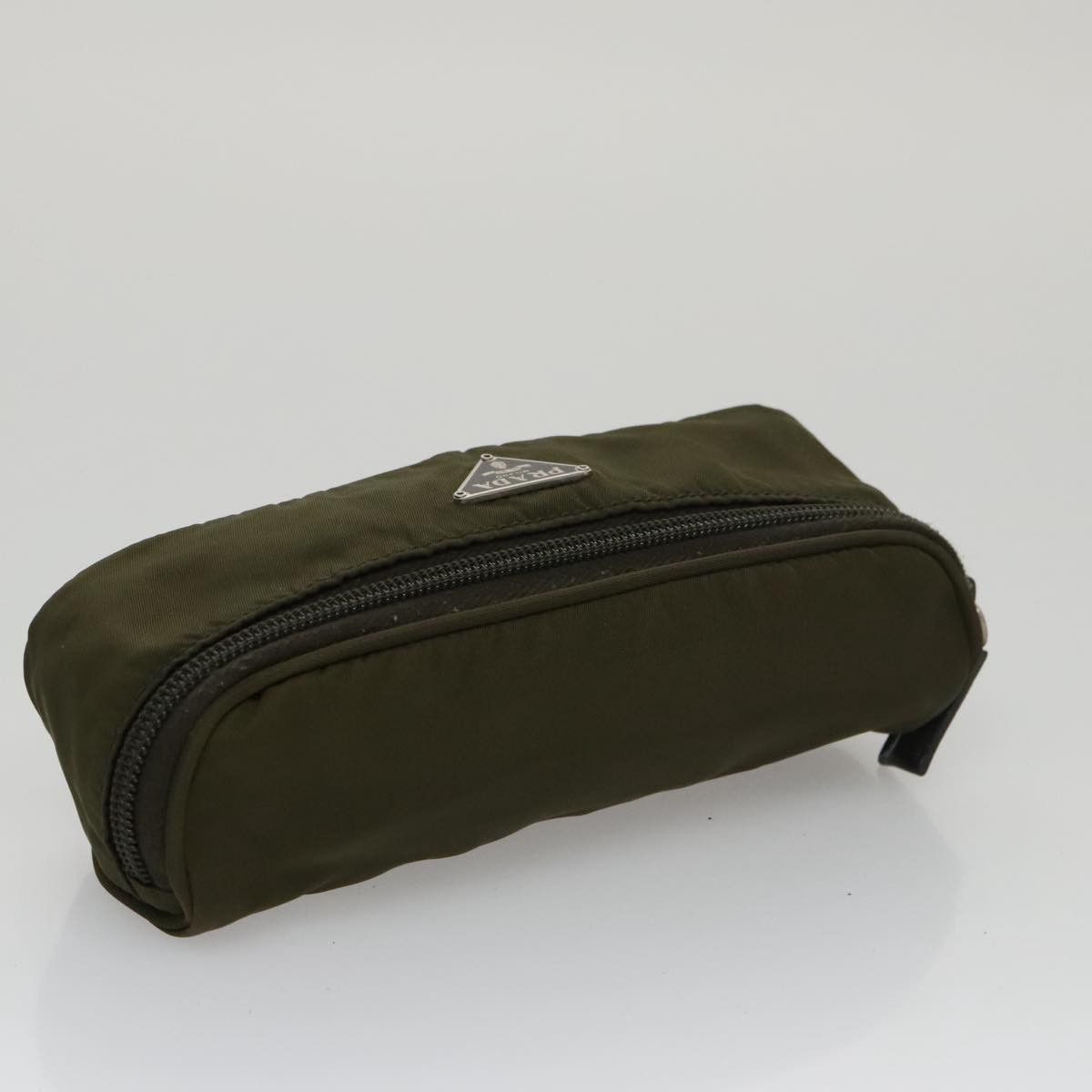 Prada Re-Nylon Khaki Synthetic Clutch Bag (Pre-Owned) Size ONE SIZE - 15 Thumbnail