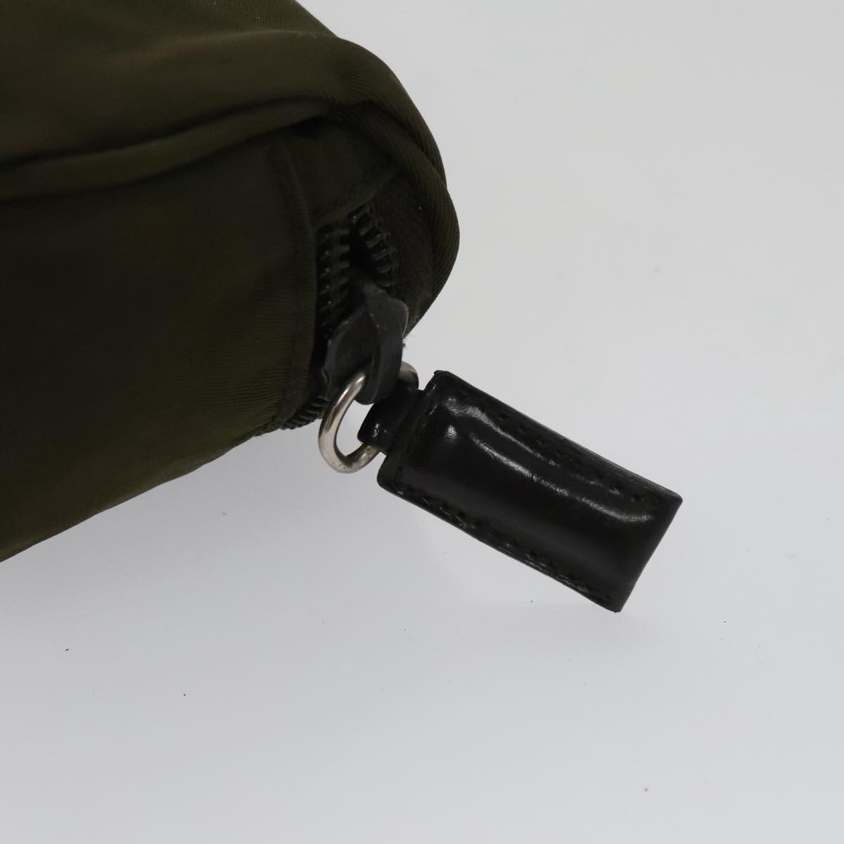 Prada Re-Nylon Khaki Synthetic Clutch Bag (Pre-Owned) Size ONE SIZE - 10 Thumbnail
