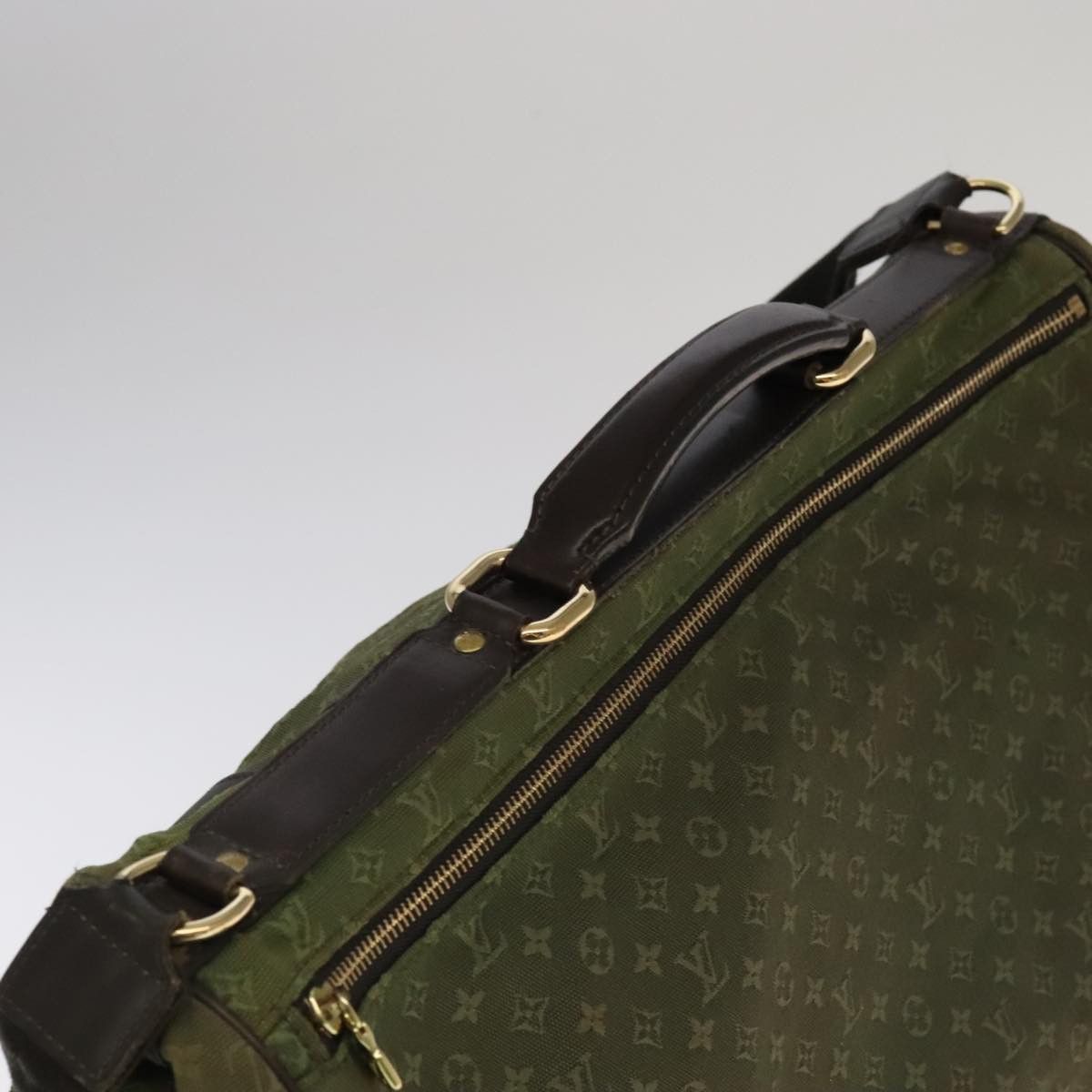 Louis Vuitton Denise Khaki Canvas Shoulder Bag (Pre-Owned) Size ONE SIZE - 5 Thumbnail