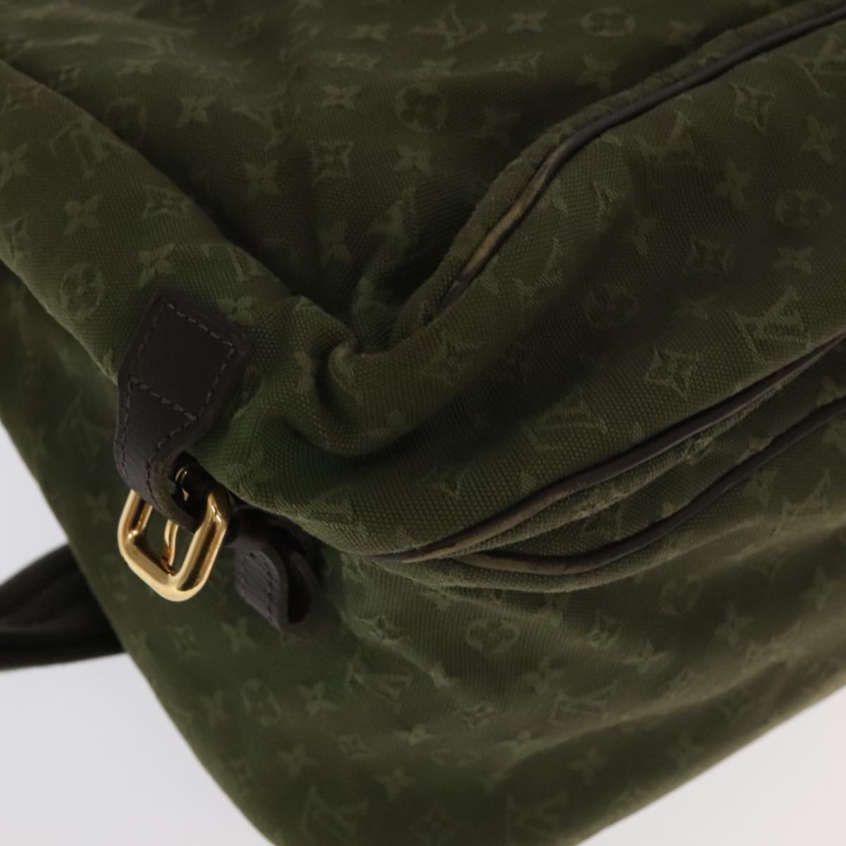 Louis Vuitton Denise Khaki Canvas Shoulder Bag (Pre-Owned) Size ONE SIZE - 14 Thumbnail