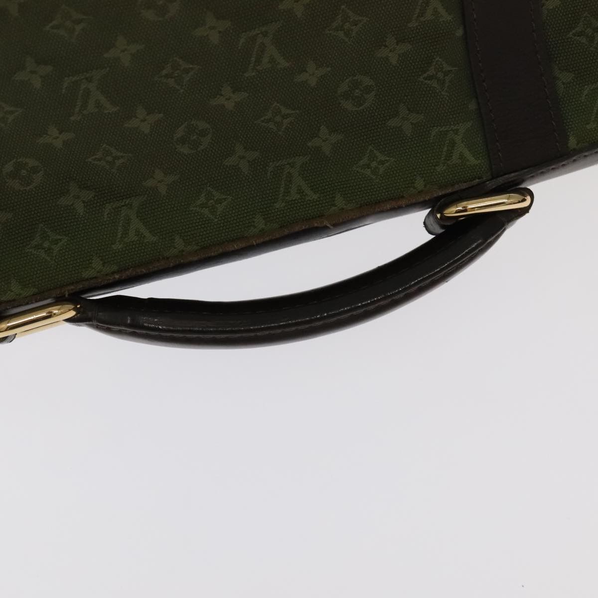 Louis Vuitton Denise Khaki Canvas Shoulder Bag (Pre-Owned) Size ONE SIZE - 8 Thumbnail