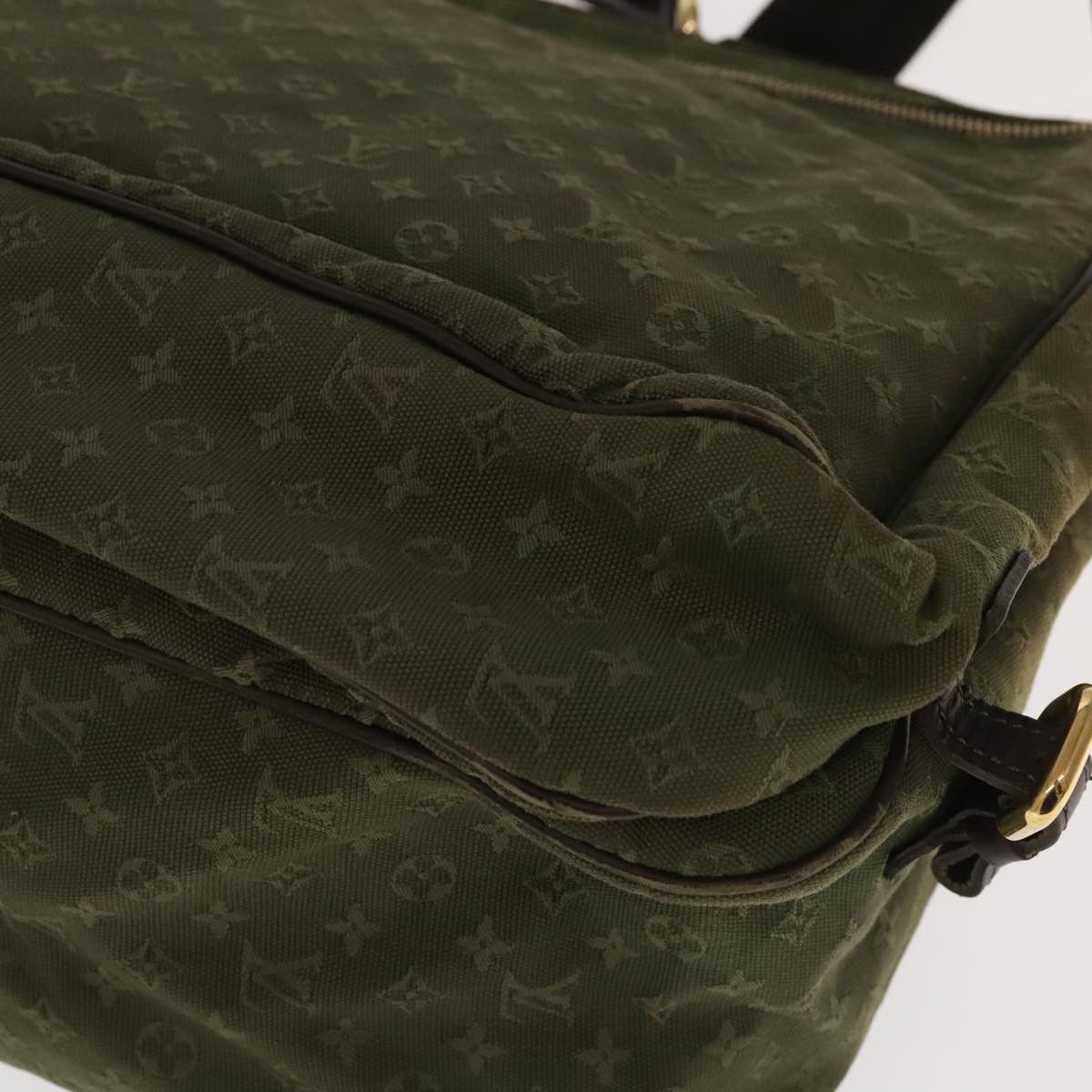 Louis Vuitton Denise Khaki Canvas Shoulder Bag (Pre-Owned) Size ONE SIZE - 13 Thumbnail