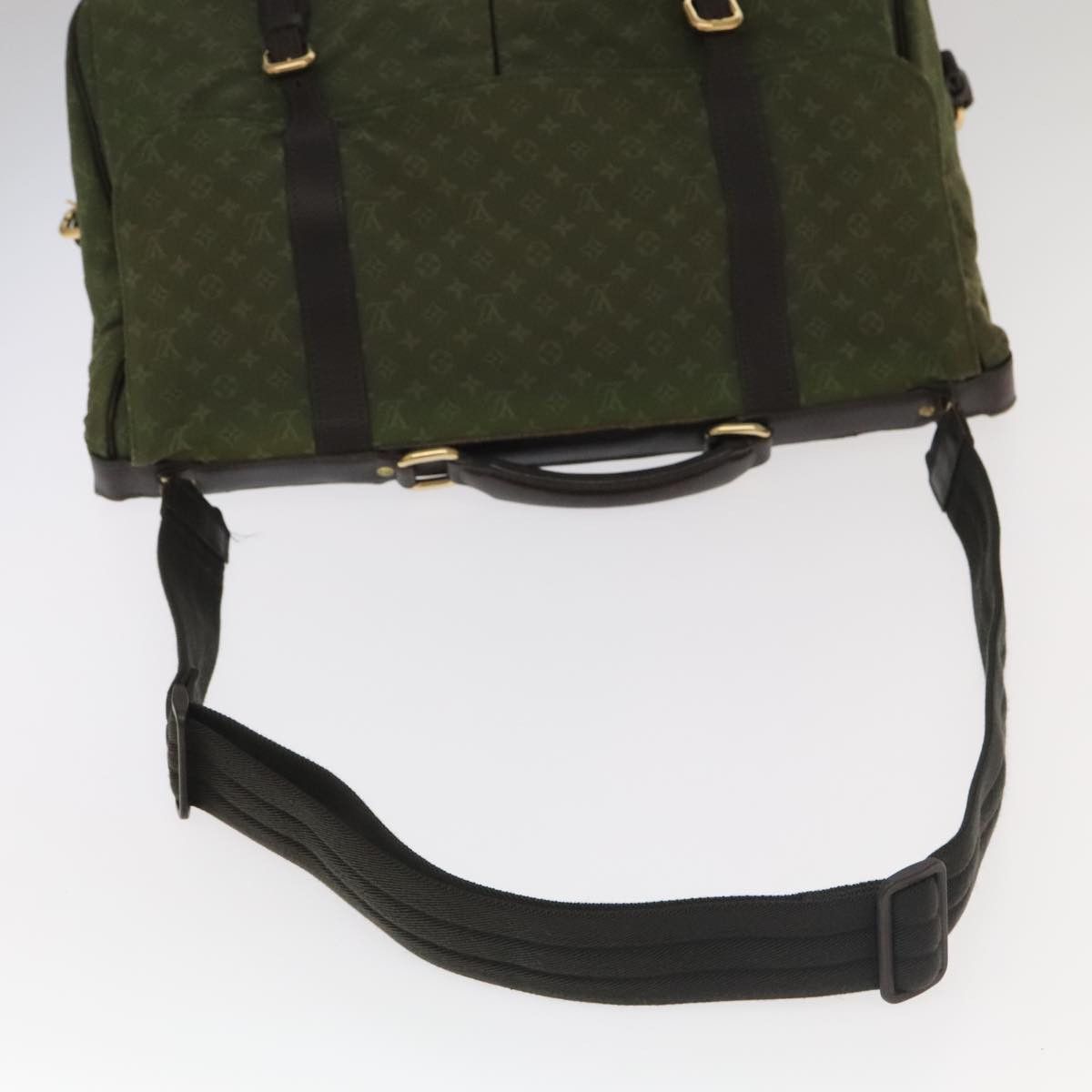 Louis Vuitton Denise Khaki Canvas Shoulder Bag (Pre-Owned) Size ONE SIZE - 6 Thumbnail