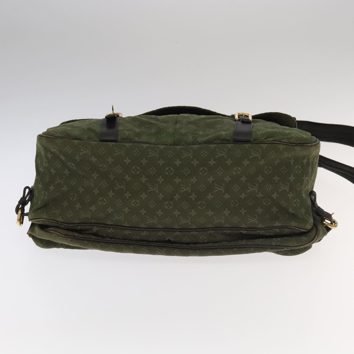 Louis Vuitton Denise Khaki Canvas Shoulder Bag (Pre-Owned) Size ONE SIZE - 10 Thumbnail