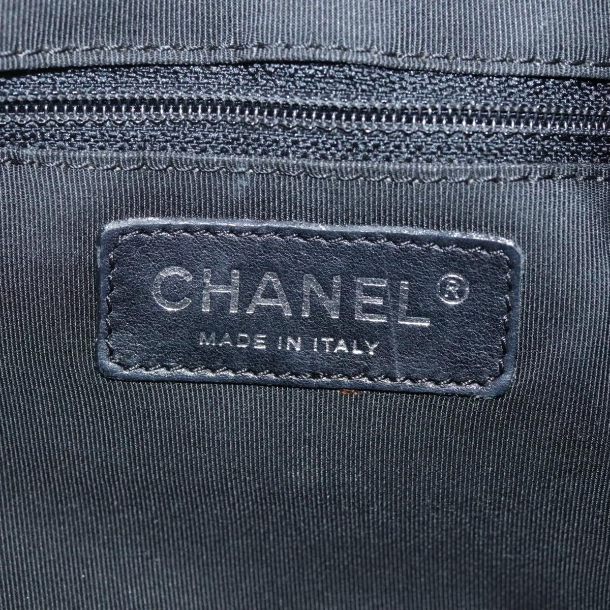 Chanel Logo Cc Black Leather Handbag (Pre-Owned) Size ONE SIZE - 20 Thumbnail