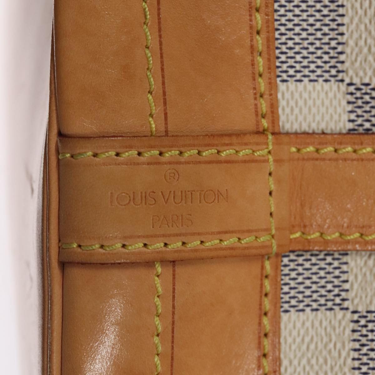 Louis Vuitton Noe White Canvas Shoulder Bag (Pre-Owned) Size ONE SIZE - 19 Thumbnail