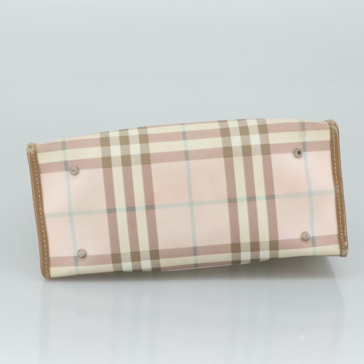 Burberry Nova Check Beige Canvas Handbag (Pre-Owned) Size ONE SIZE - 18 Thumbnail