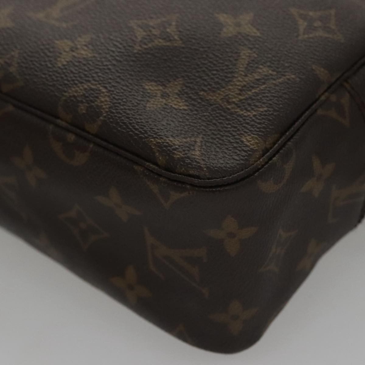 Louis Vuitton Trousse Toilette 28 Brown Canvas Clutch Bag (Pre-Owned) Size ONE SIZE - 9 Thumbnail